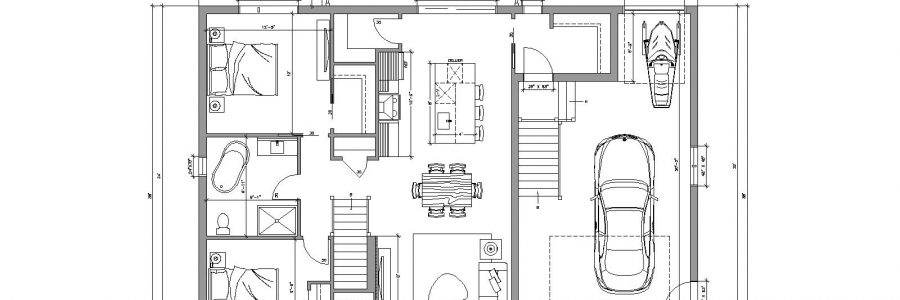 Plan de maison préliminaire